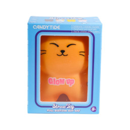Lala Adhesive Cat (English Version) - Orange